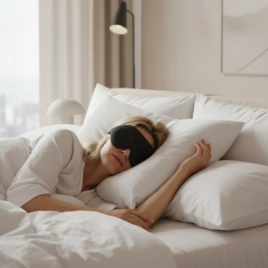 Best Sleep Mask for Side Sleepers - 3D Blackout Eye Mask for Men & Women (Zero Pressure) - image 2