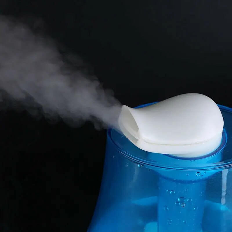 3L Ultrasonic Humidifier with Dual Mist Nozzles, 7 Color LED Night Light - Buy Online at QuietAura