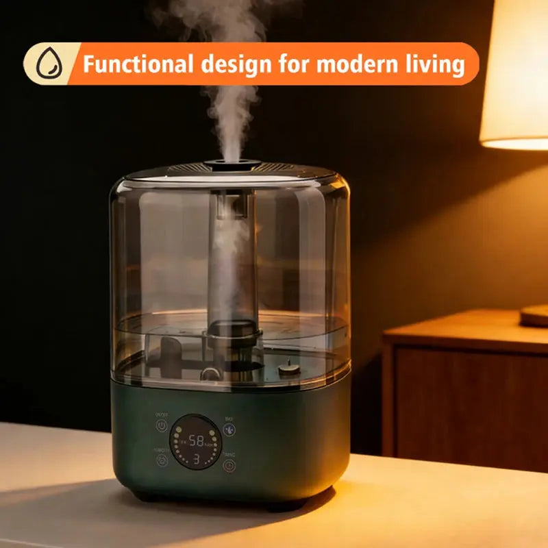 5L Ultrasonic Humidifier with Remote for Bedroom & Office - image 4