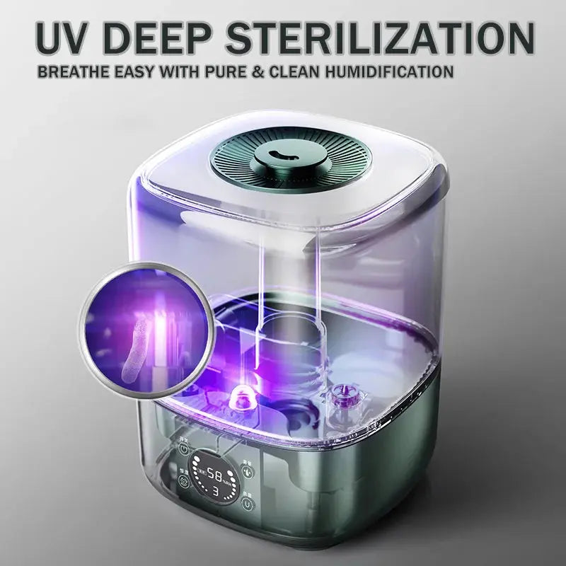 5L Ultrasonic Humidifier with Remote for Bedroom & Office - image 7