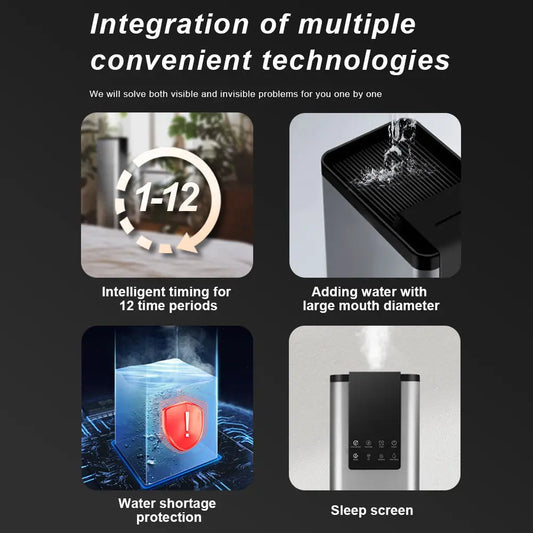 13L Commercial Ultrasonic Humidifier with UV - image 2