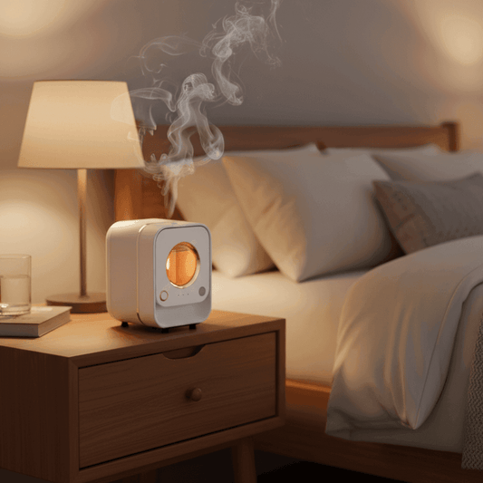 Best Diffuser for Deep Sleep – Smart Aromatherapy Sleep Machine with Oils - Buy Online at QuietAura