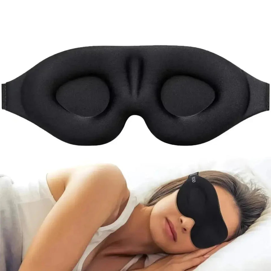 Best Sleep Mask for Side Sleepers - 3D Blackout Eye Mask for Men & Women (Zero Pressure) - image 6