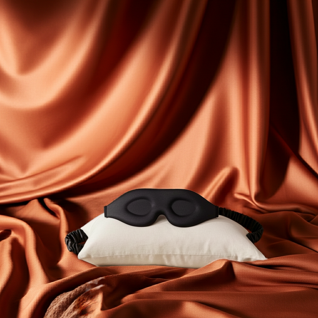 3D Sleep Mask - Contoured Blackout Eye Cover