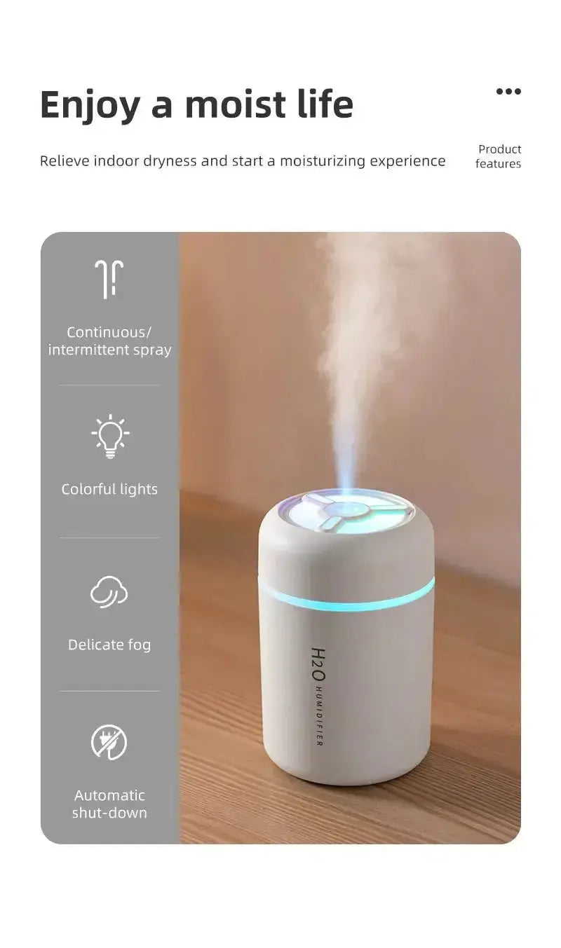USB Mini Humidifier for Car, Office & Bedroom - image 10