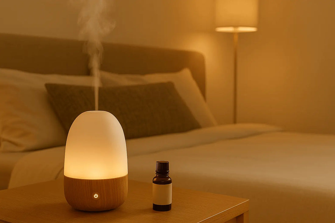 Smart Sleep Diffuser with Essential Oils: The Ultimate 2025 Bedtime Upgrade - QuietAura