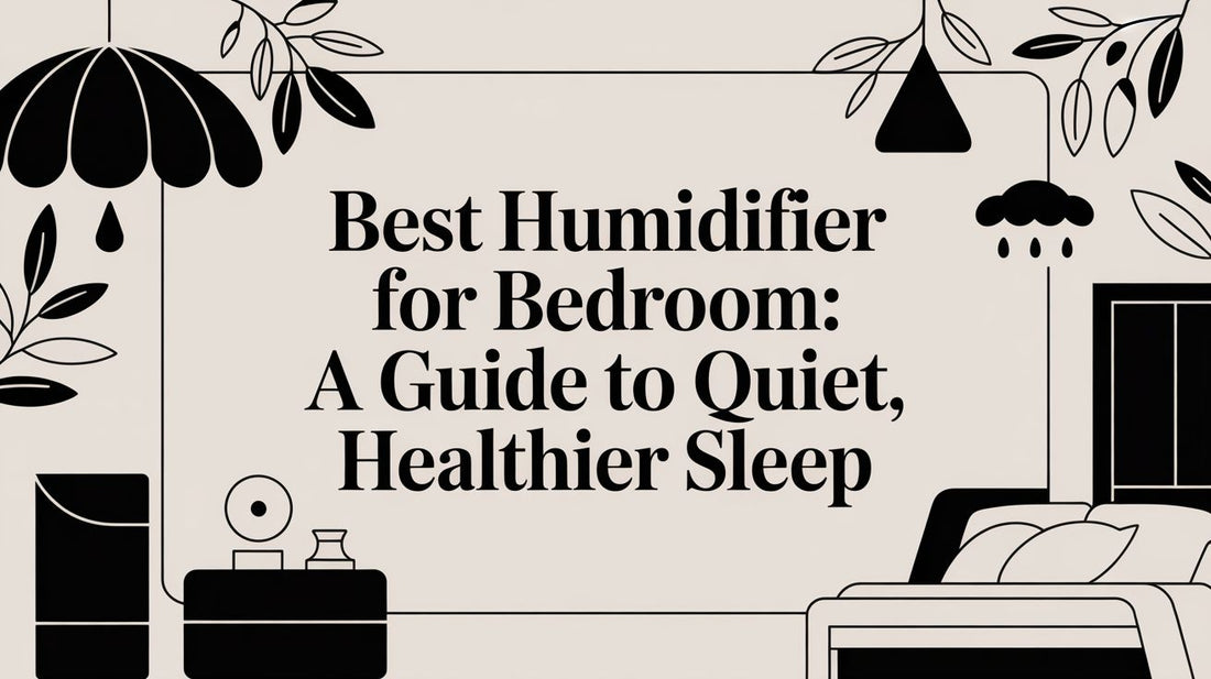Best humidifier for bedroom on nightstand creating optimal sleep environment with gentle mist