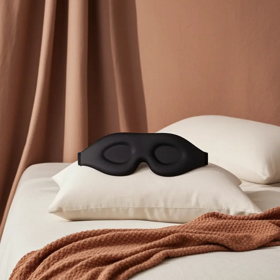 Best Sleep Mask for Side Sleepers - 3D Blackout Eye Mask for Men & Women (Zero Pressure) - image 4