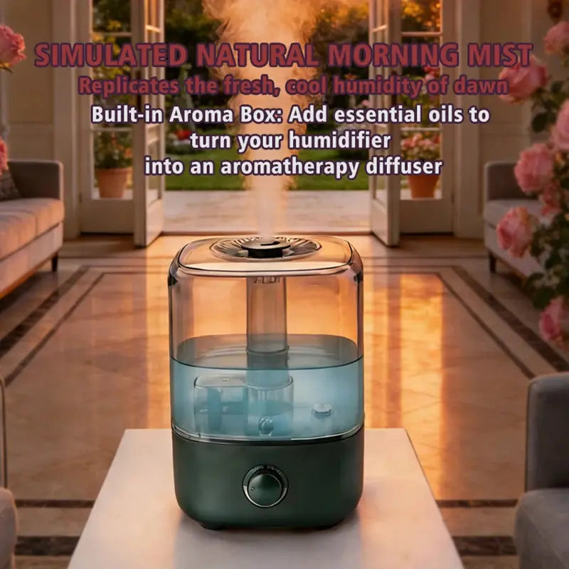 5L Ultrasonic Humidifier with Remote for Bedroom & Office - image 10