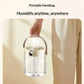Rechargeable 3 Spray Humidifier Large Capacity Quiet Air Humidifier with Night Light Portable for Home Office Bedroom Desktop QuietAura
