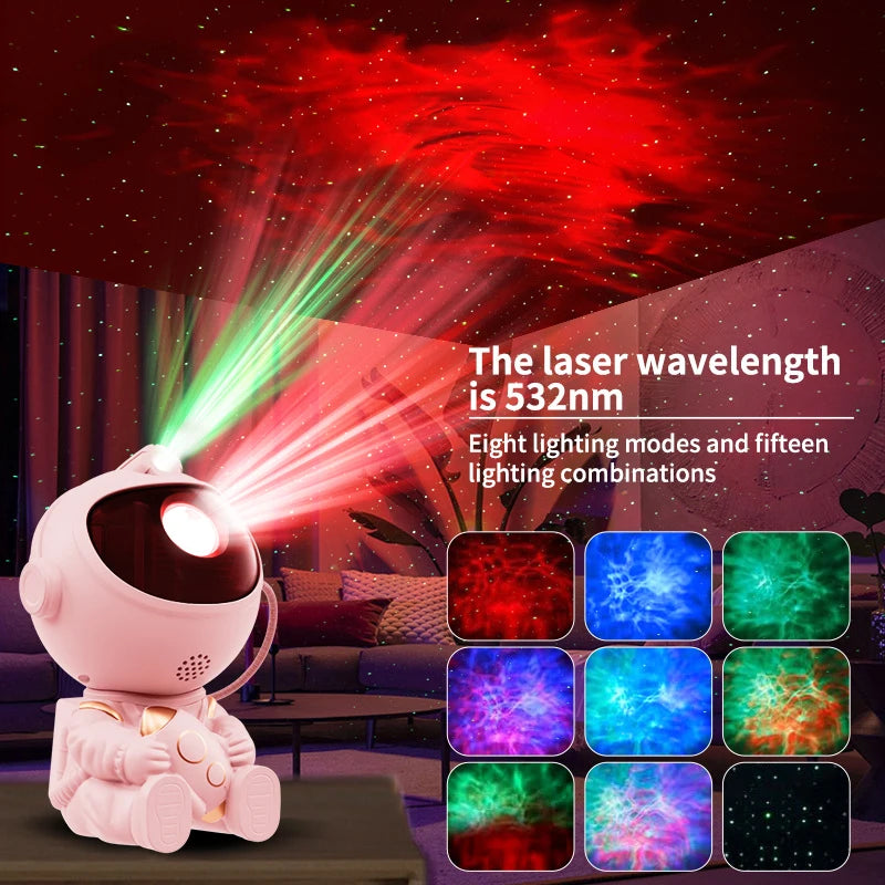 Galaxy Star Projector — LED Night Sky Projector for Bedroom Ceiling