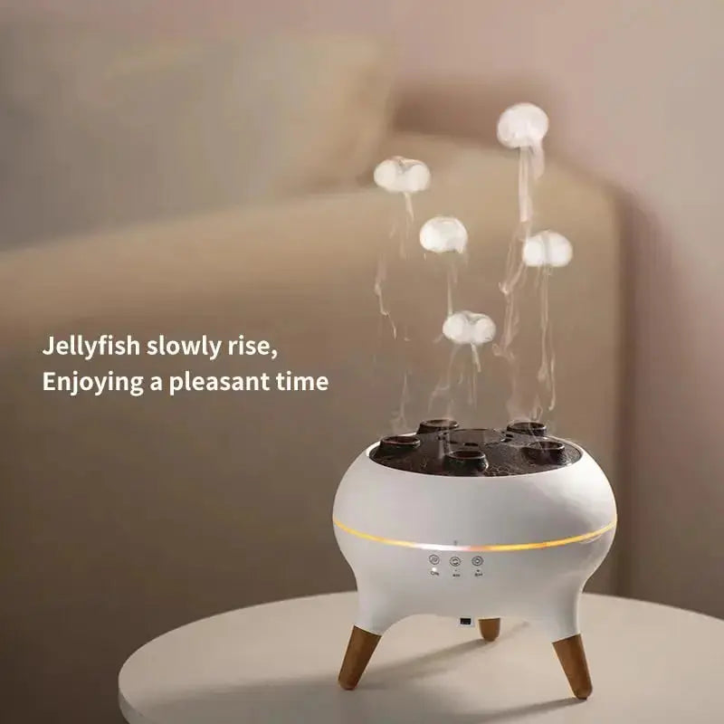 Jellyfish Humidifier Diffuser with Remote Control & 7 Colors - image 4
