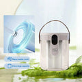 2.5L Quiet Humidifier 5 Mist Levels 3 Nozzles Mist Maker for Bedroom Home Office Desk Travel Nursery Nightstand Air Moisturizer QuietAura
