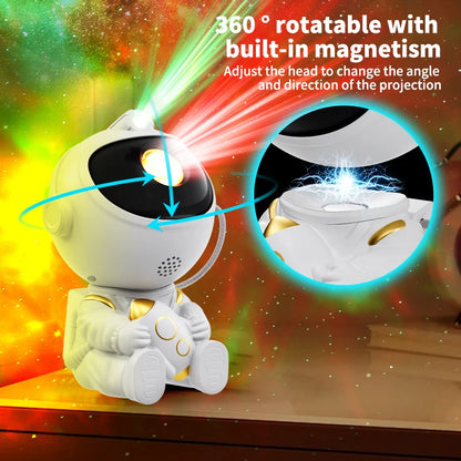 Galaxy Star Projector — LED Night Sky Projector for Bedroom Ceiling