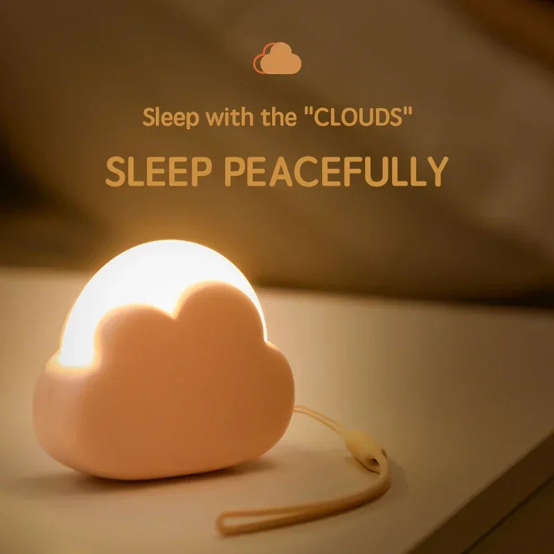 Cloud Night Light Lamp — Aesthetic LED Storm Cloud Light for Bedroom