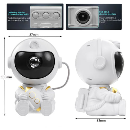 Galaxy Star Projector — LED Night Sky Projector for Bedroom Ceiling