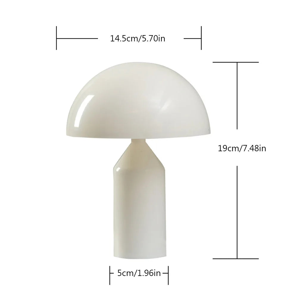Aesthetic Mushroom Lamp — LED Mushroom Night Light for Bedroom Nightstand Decor