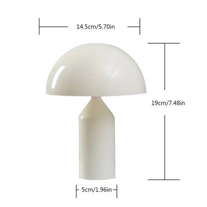 Aesthetic Mushroom Lamp — LED Mushroom Night Light for Bedroom Nightstand Decor