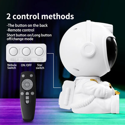 Galaxy Star Projector — LED Night Sky Projector for Bedroom Ceiling