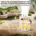 Home Portable Desktop Small Humidifier Wireless Three Spray Large Fog Volume Office Humidifier QuietAura