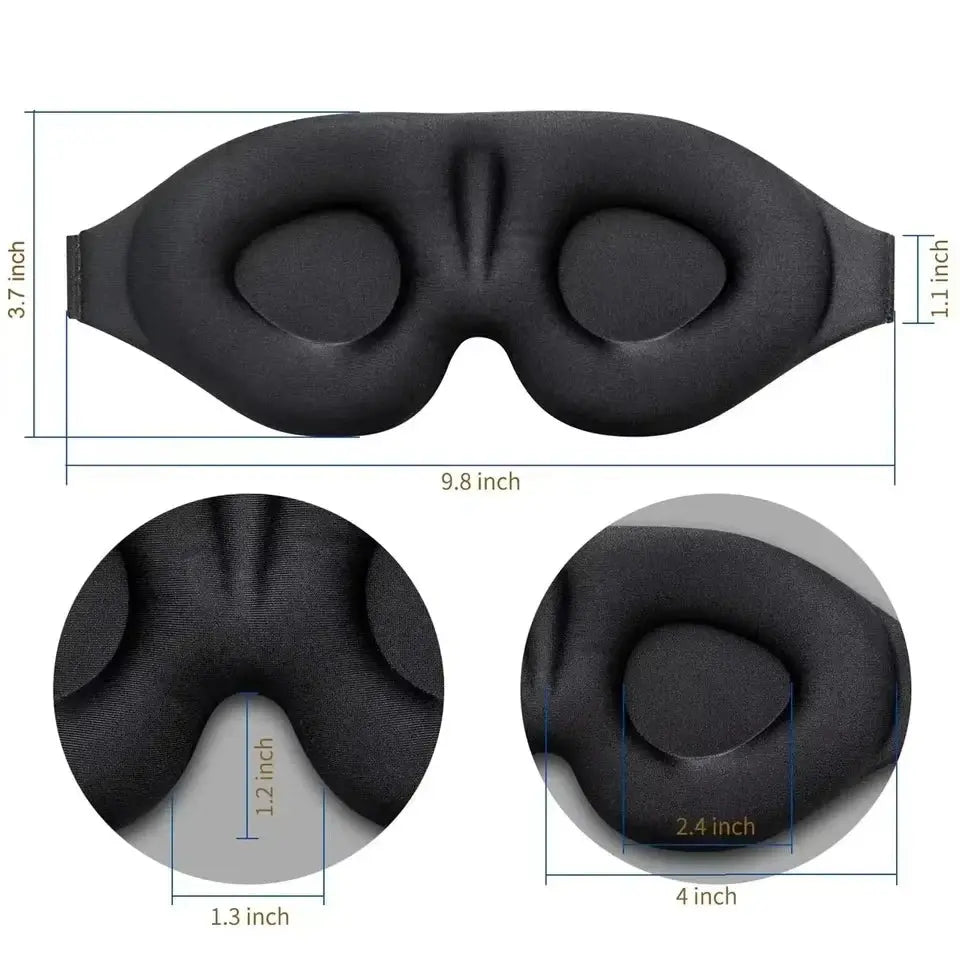 Deep Sleep Kit – Blackout Eye Mask + Aroma Diffuser Combo - Buy Online at QuietAura