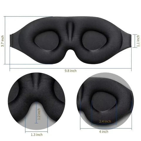 Deep Sleep Kit – Blackout Eye Mask + Aroma Diffuser Combo - Buy Online at QuietAura