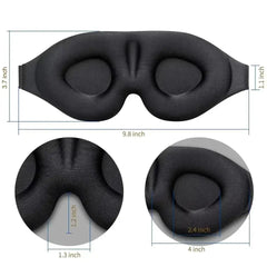 Deep Sleep Kit – Blackout Eye Mask + Aroma Diffuser Combo - Buy Online at QuietAura