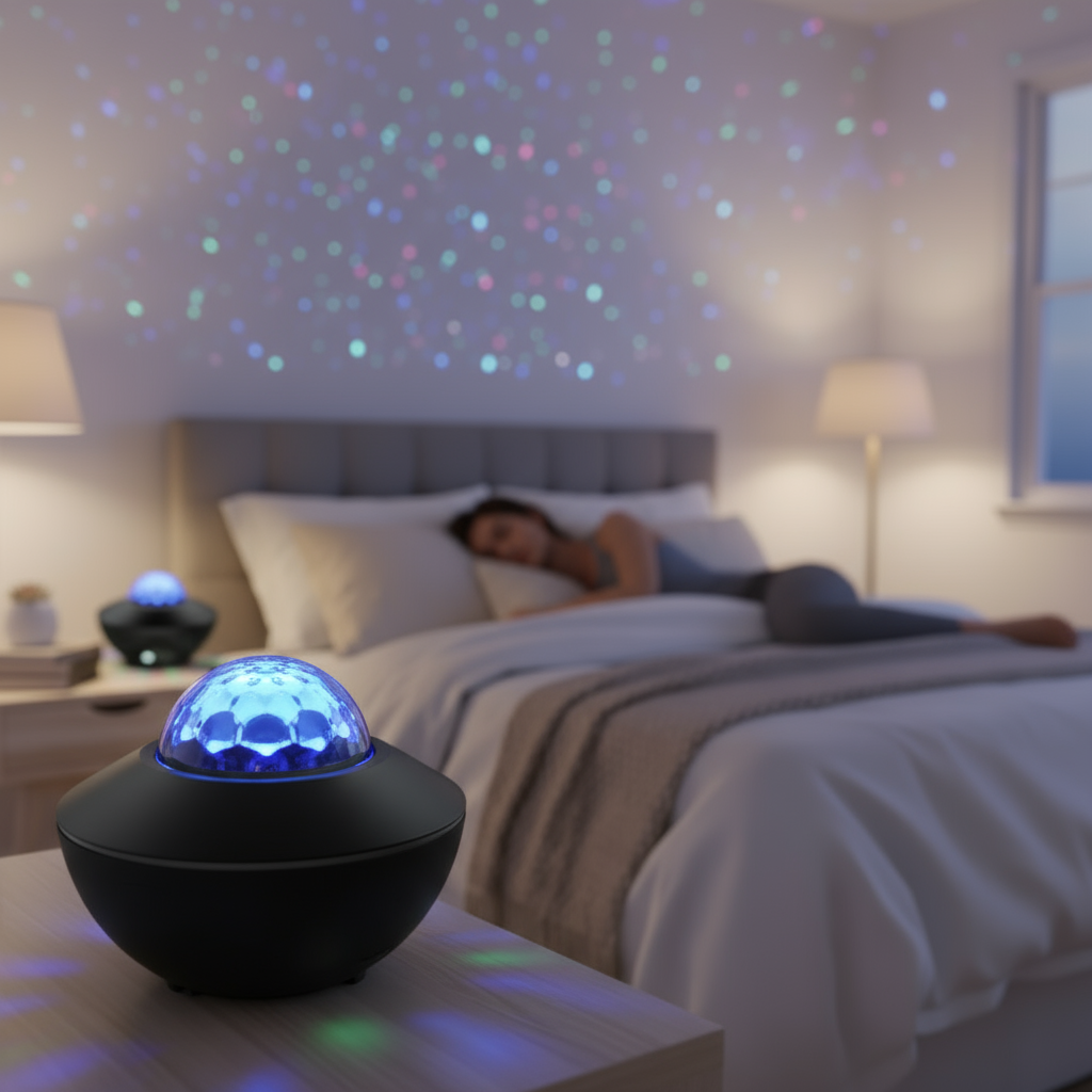 Galaxy Projector Night Light with Music & Remote Control