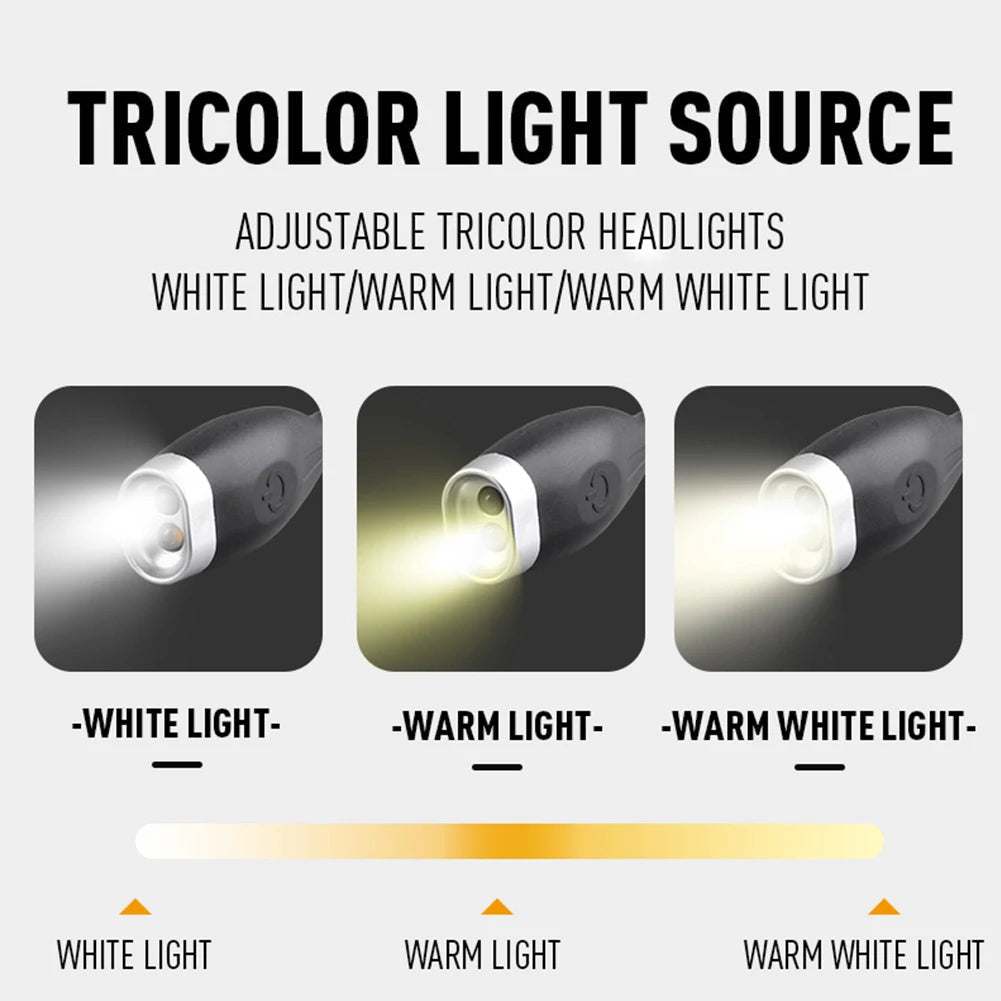 Hands - Free Amber Neck Reading Light — 3 Levels, Rechargeable - Buy Online at QuietAura