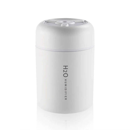 USB Mini Humidifier LED Night Light, Smart Sleep Device for relaxing and safe sleep.