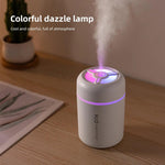 USB Mini Humidifier 2025 - Portable LED Night Light for Car, Office & Bedroom
