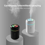 USB Mini Humidifier 2025 - Portable LED Night Light for Car, Office & Bedroom